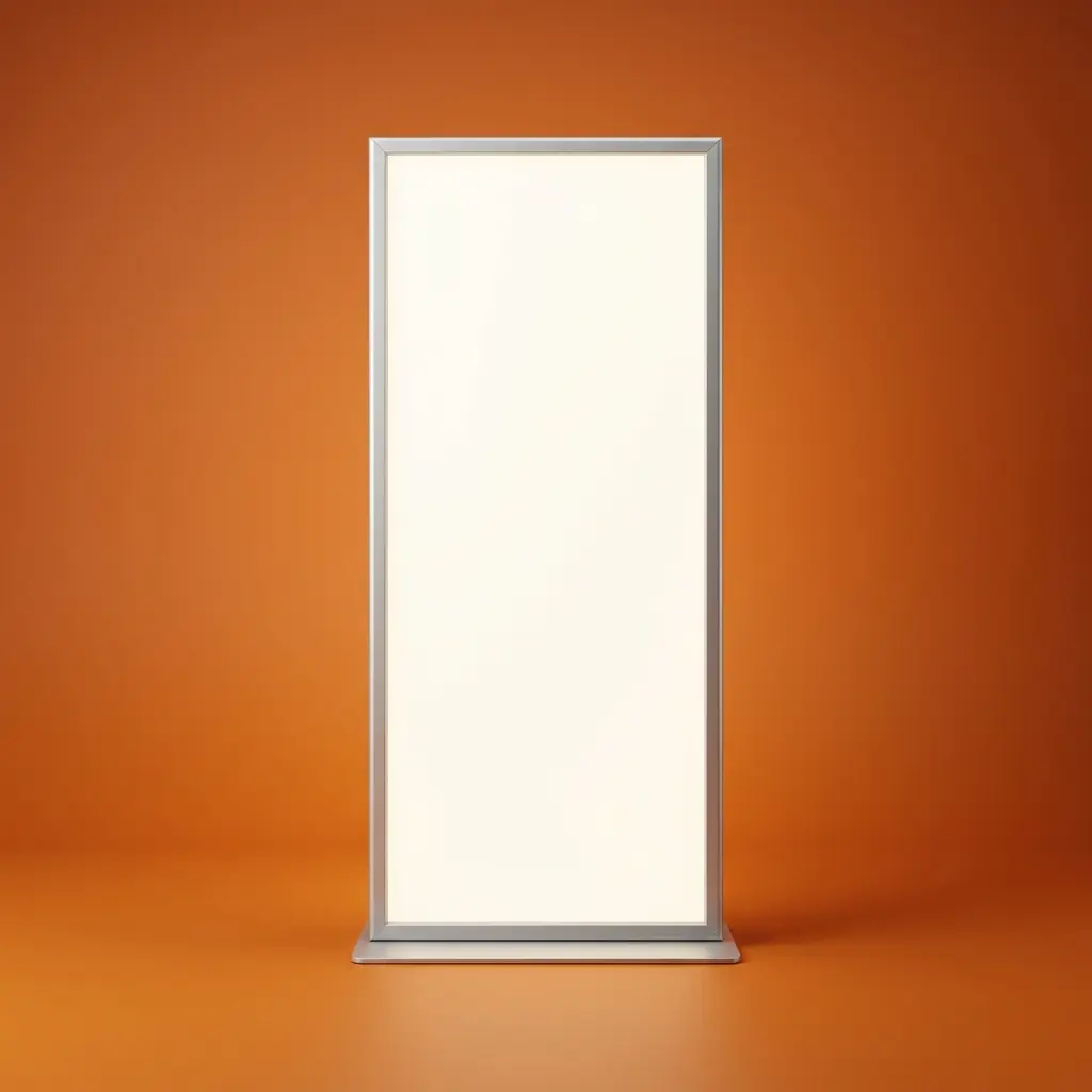 Caja de luz de una cara